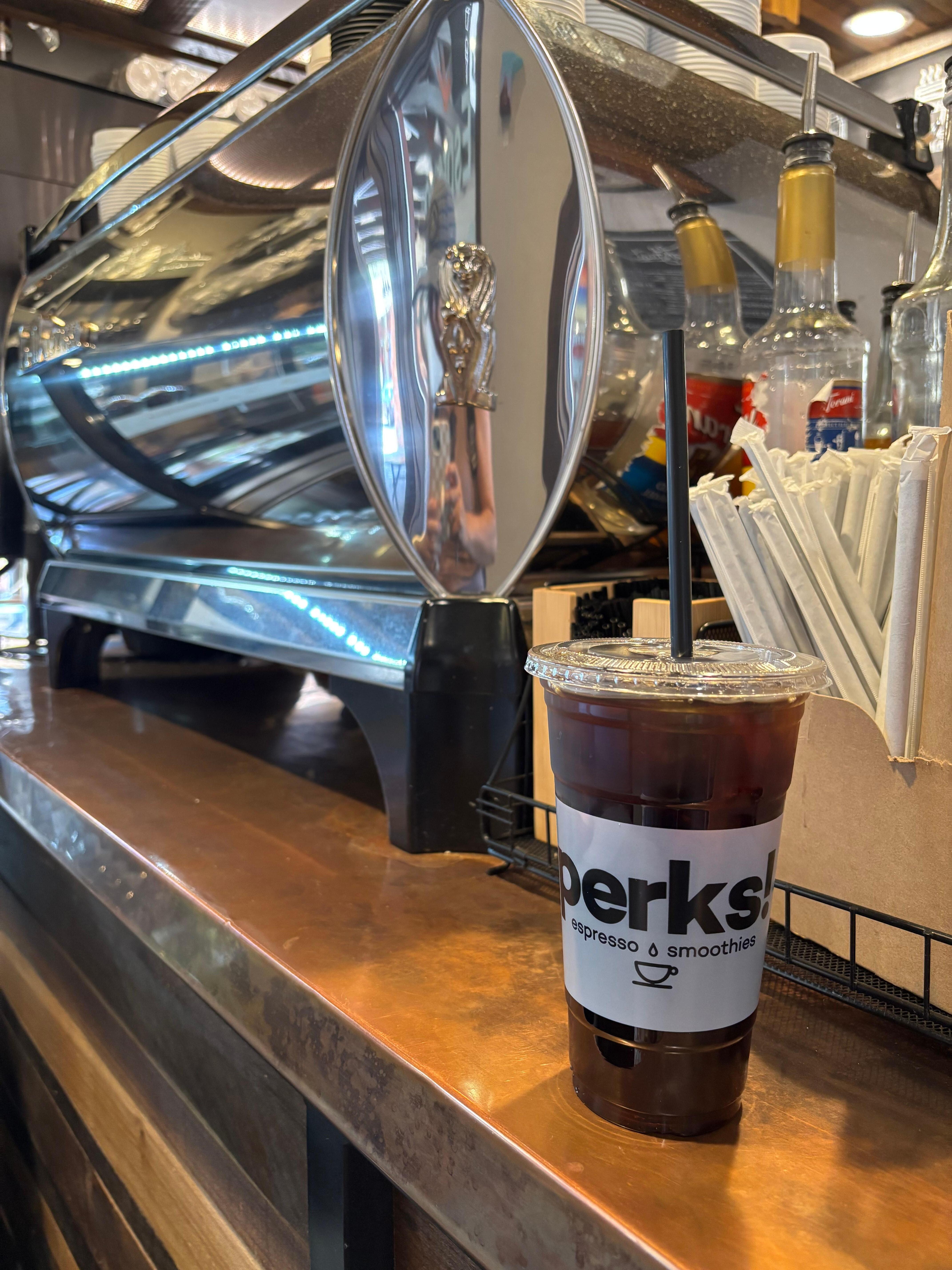 Perks coffee on site!