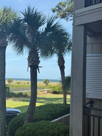 View from our balcony