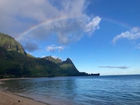Tunnels beach, best snorkeling close to property.