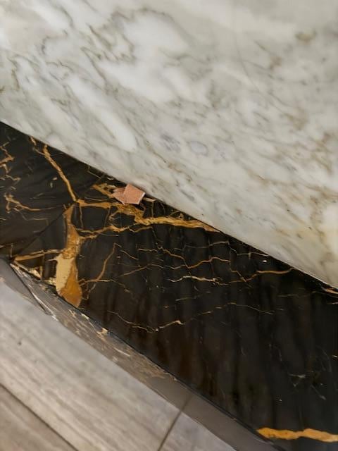 Bandage at check in counter