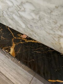 Bandage at check in counter