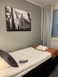 Huone oli siisti ja mukava