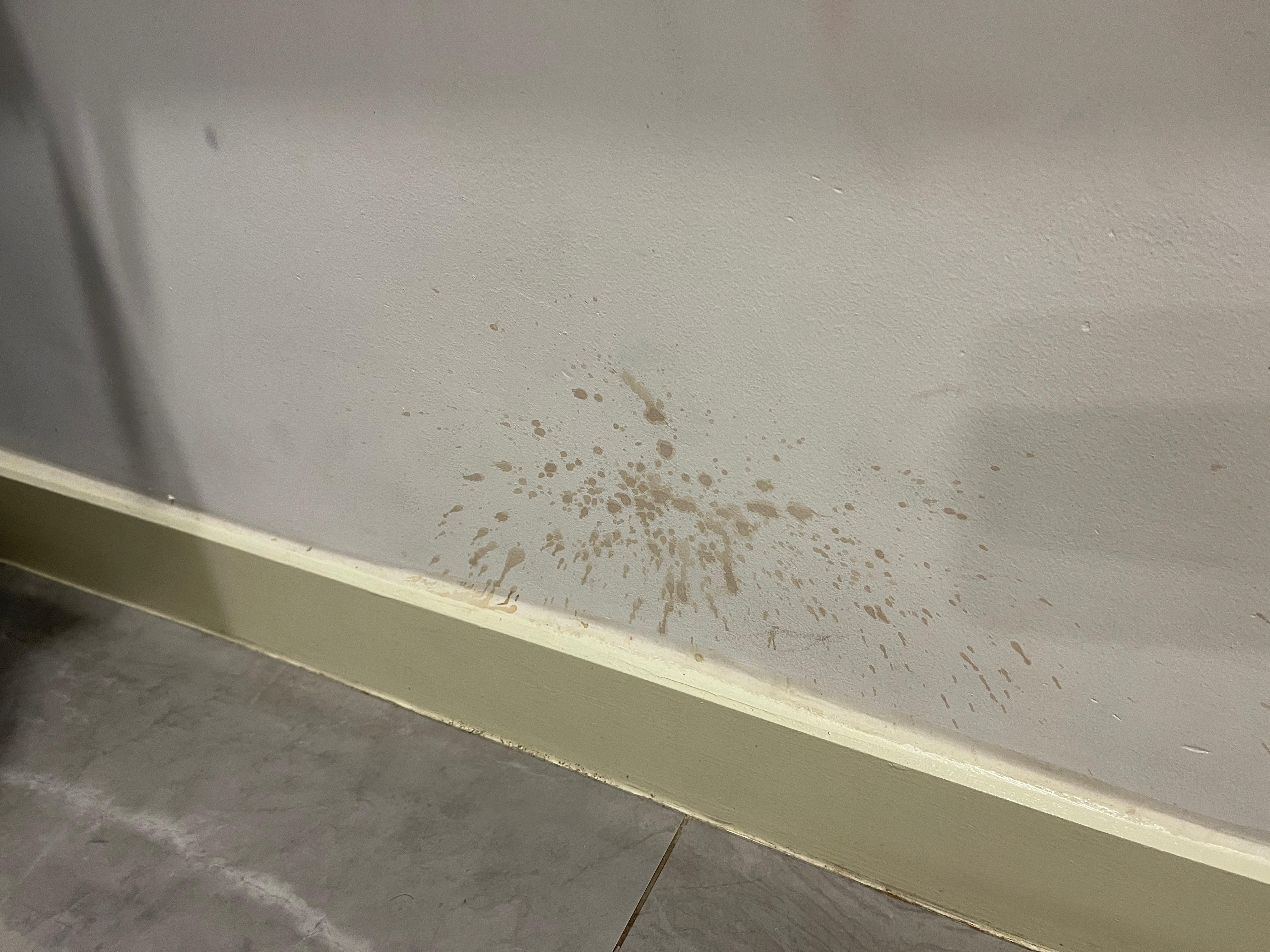 Unknown dirt or stain