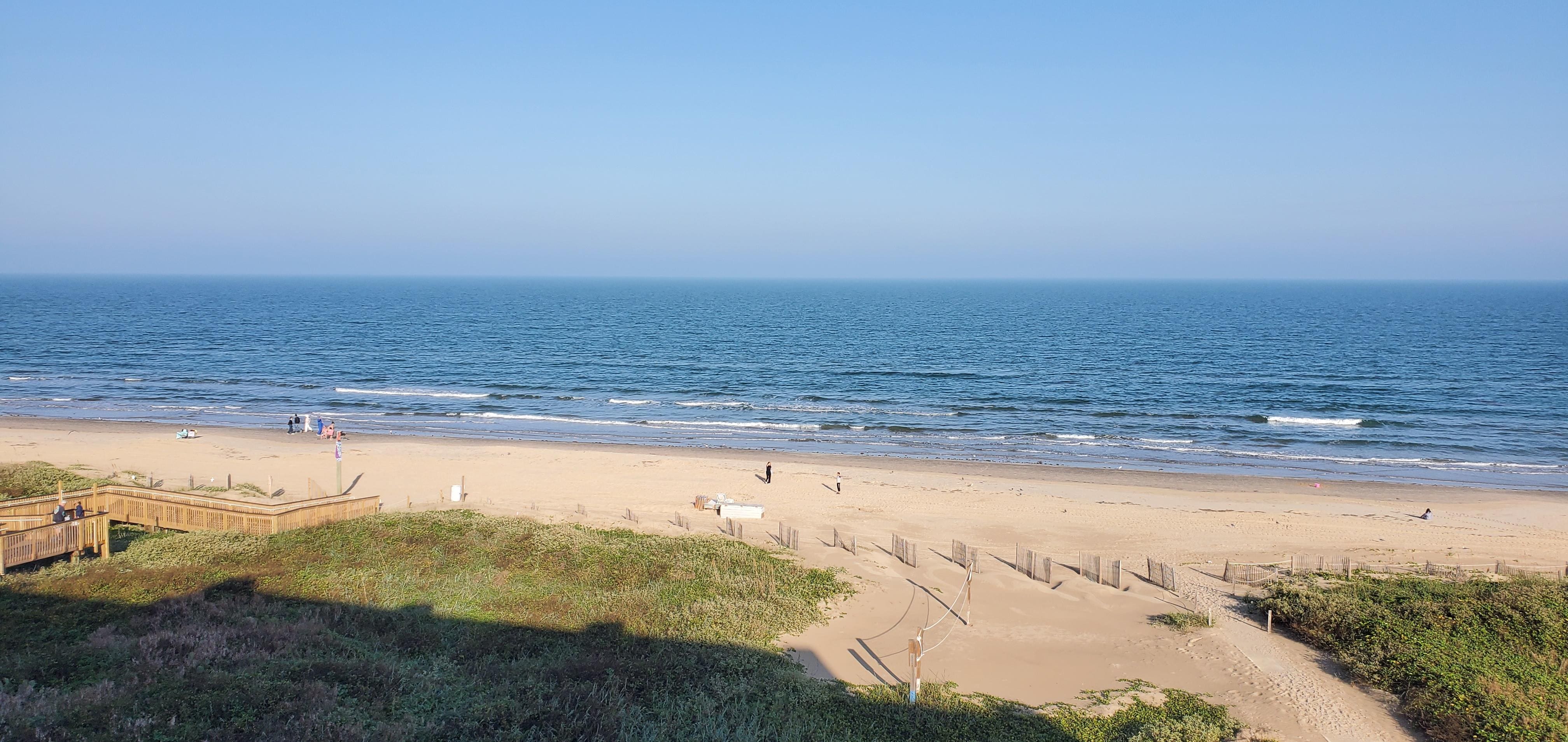 View from the balcony. 