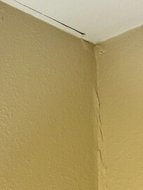 Other corner - obviously some damage.