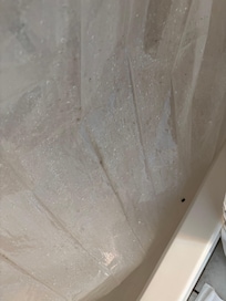 Molded curtain