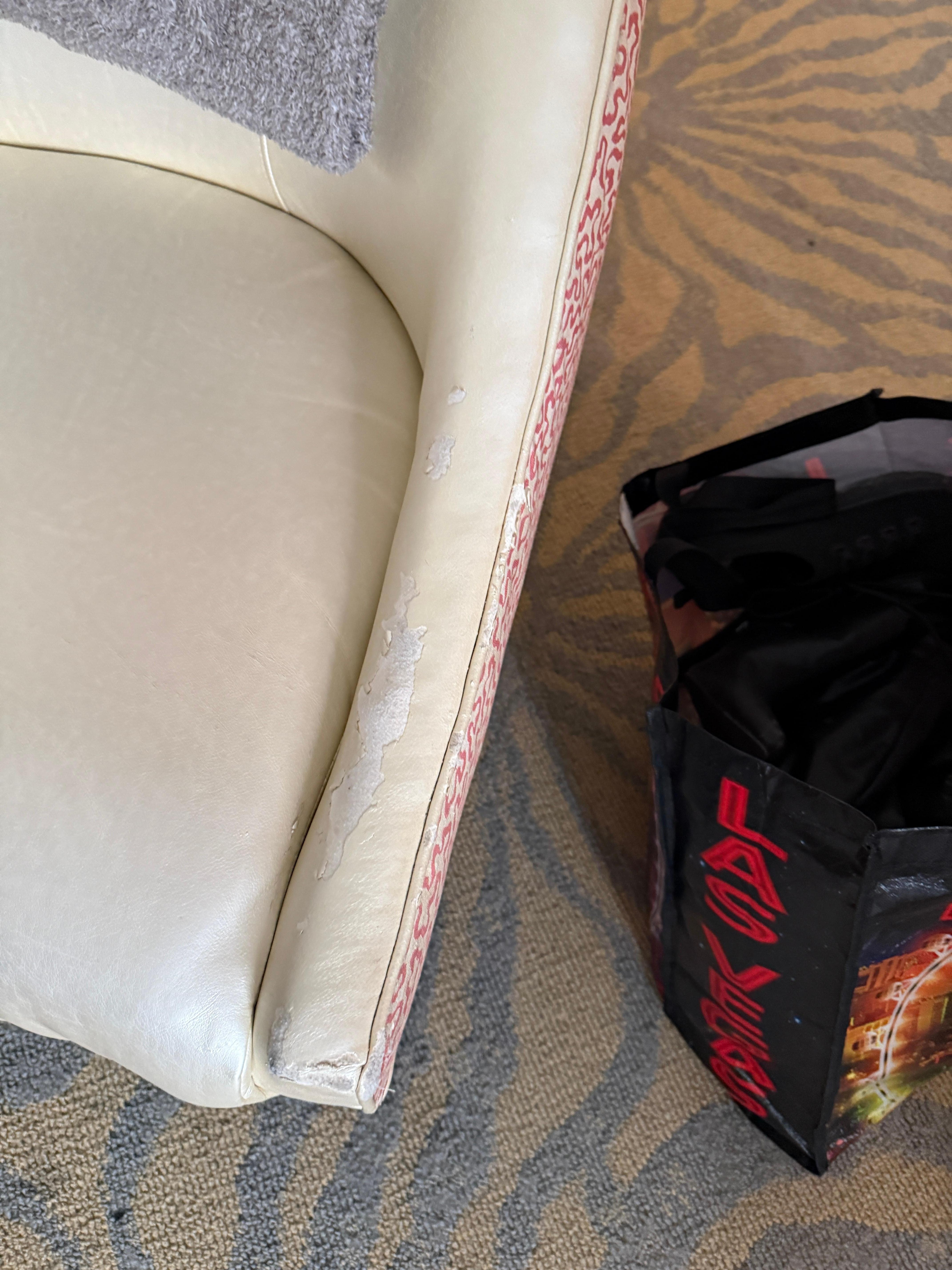 This chair was not acceptable either. Hangers in closet didn’t work either.
Very disappointing.