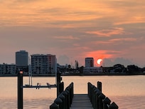 Sunrise over Halifax river