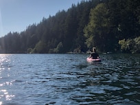 Heading back toward the chalet.