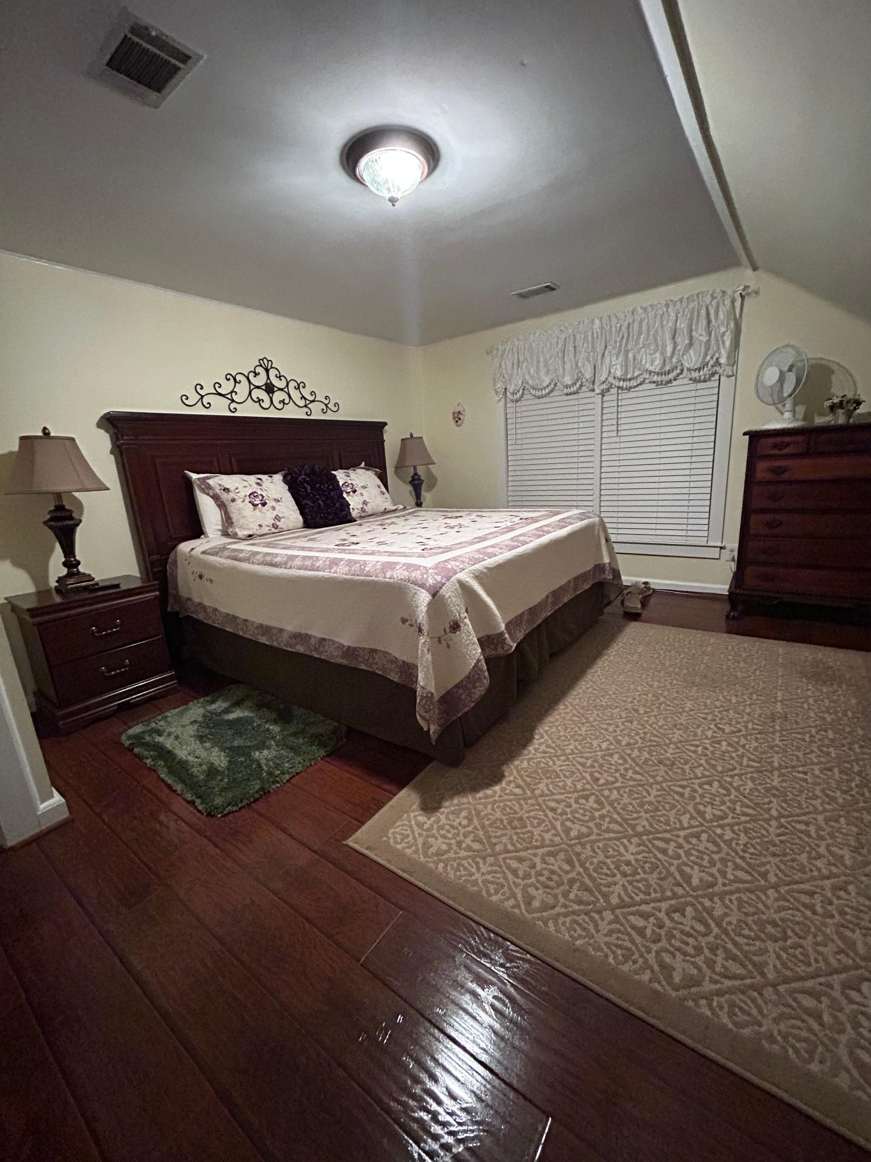 Love the lavender decor 💜