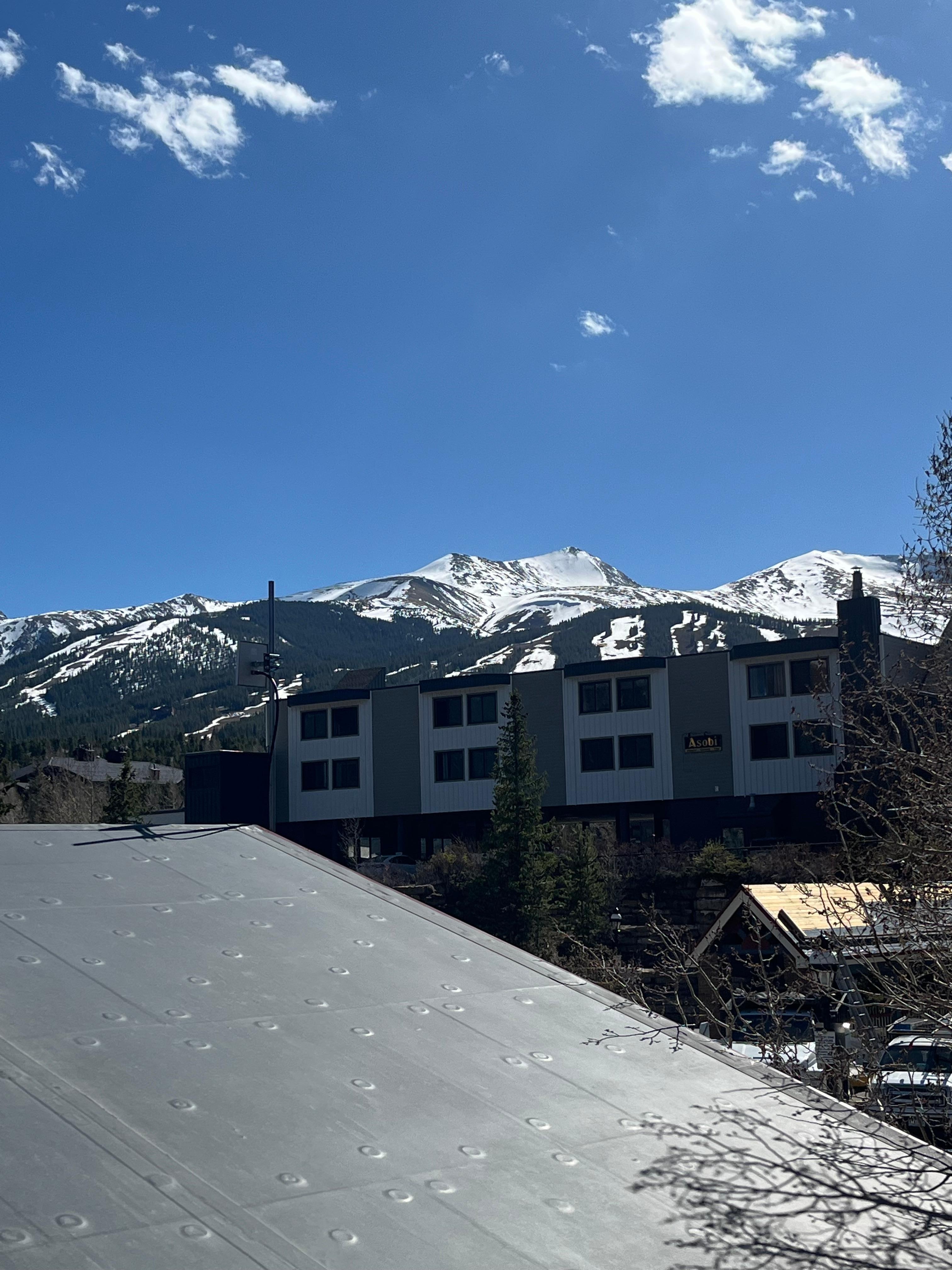From the outside balcony 