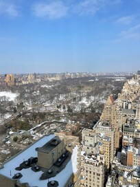 View of Central Park from 39th floor of The Pierre