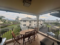 Wide angle view from the patio.