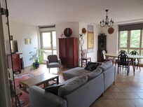 Lots of light in the living room
