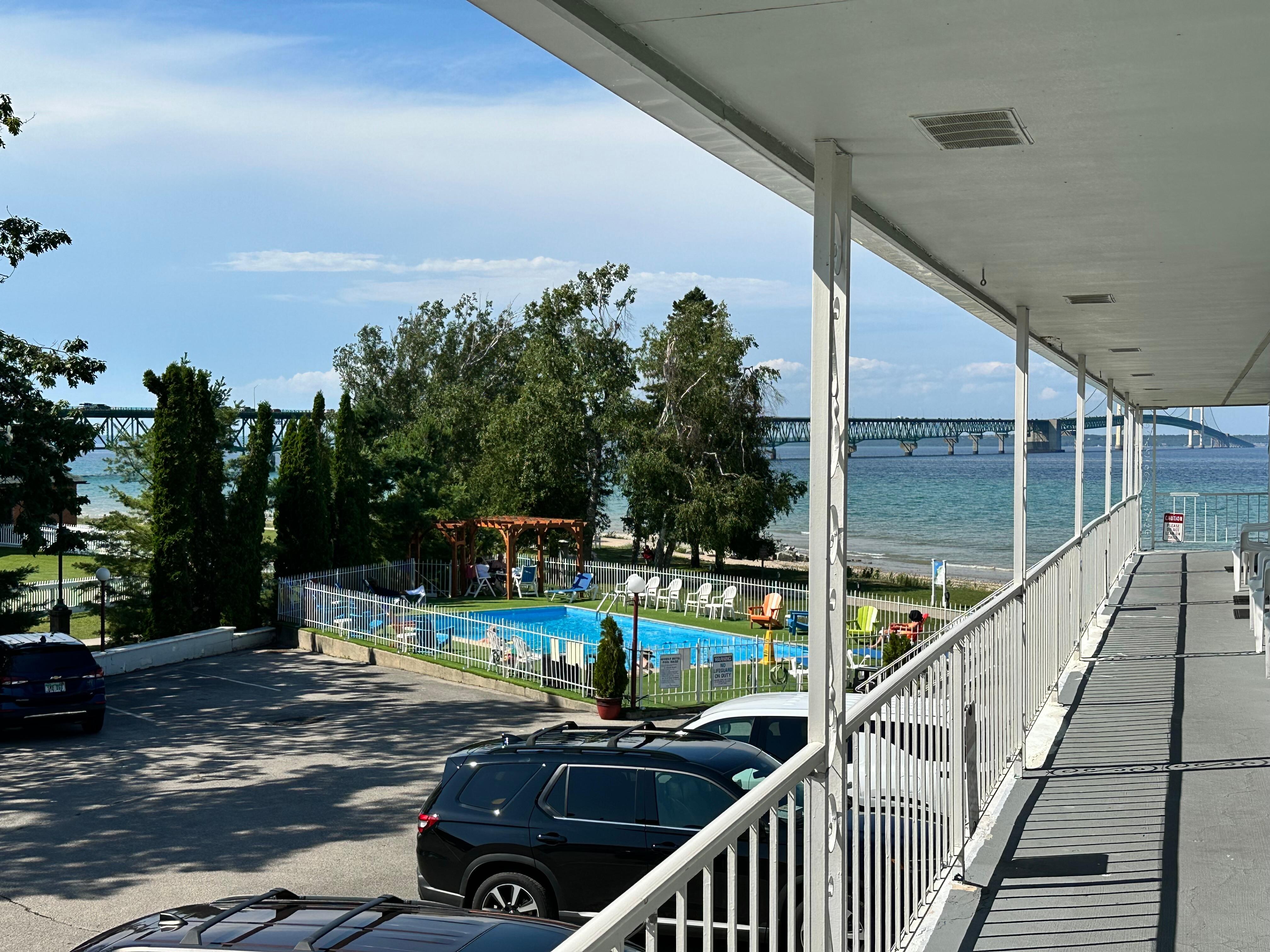 View from our room.