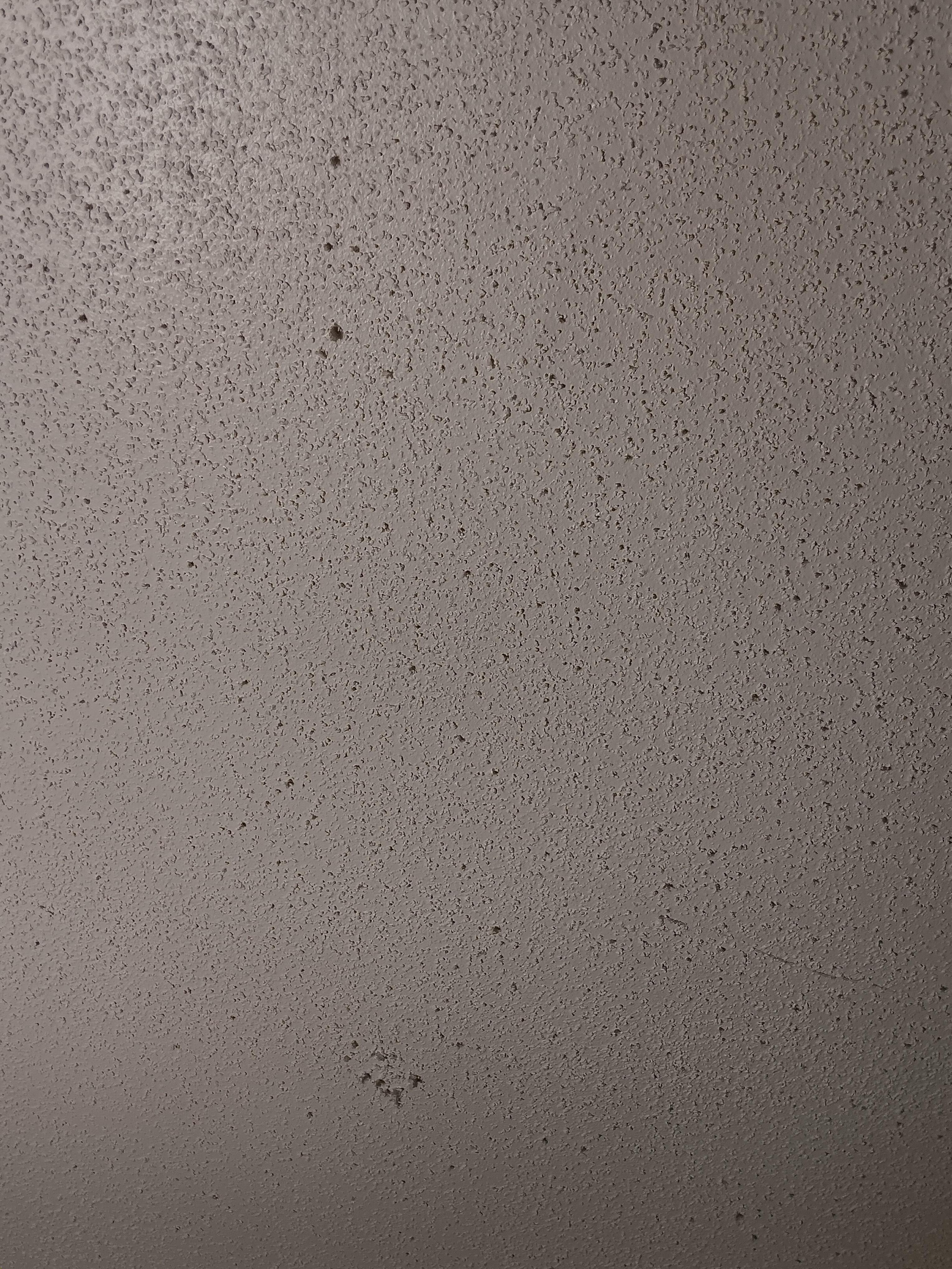 Damaged ceiling 