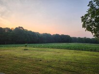 Sunrise at the farmhouse