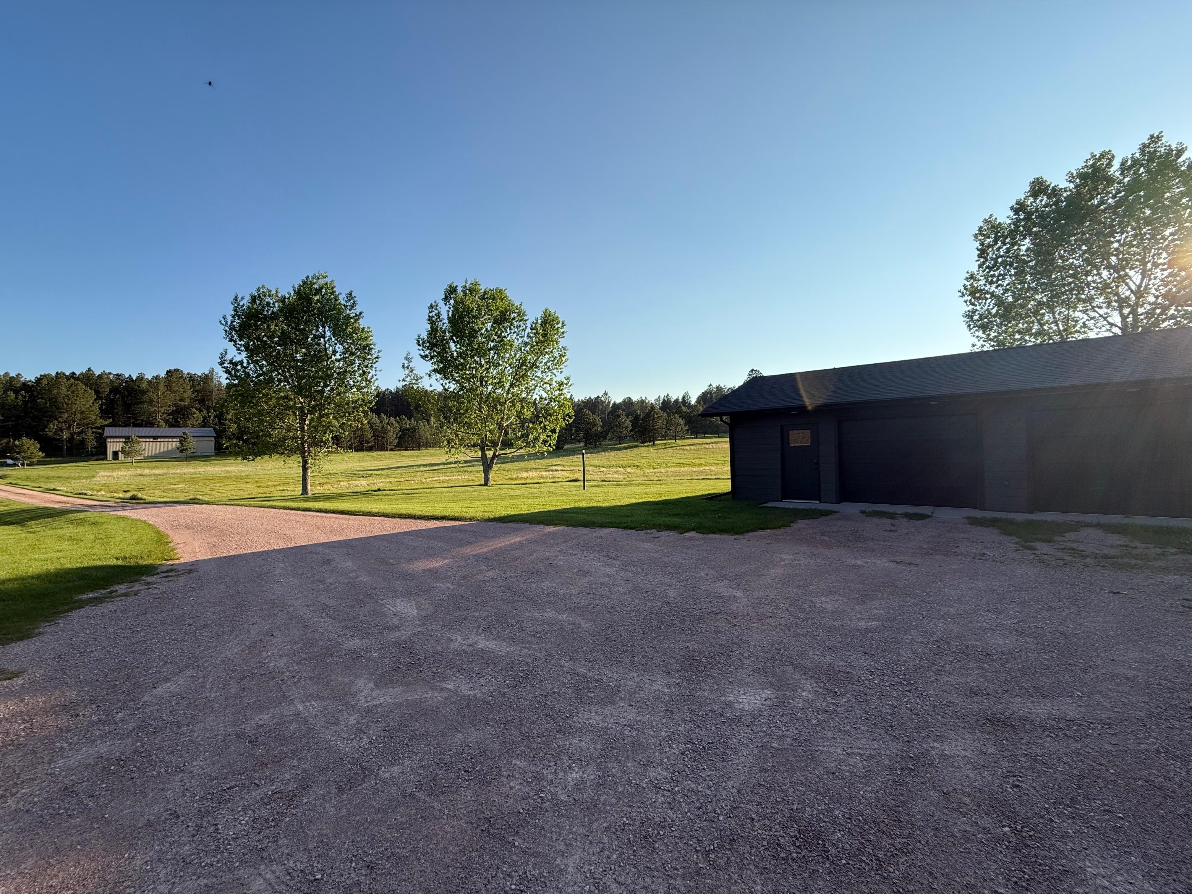 Parking and driveway