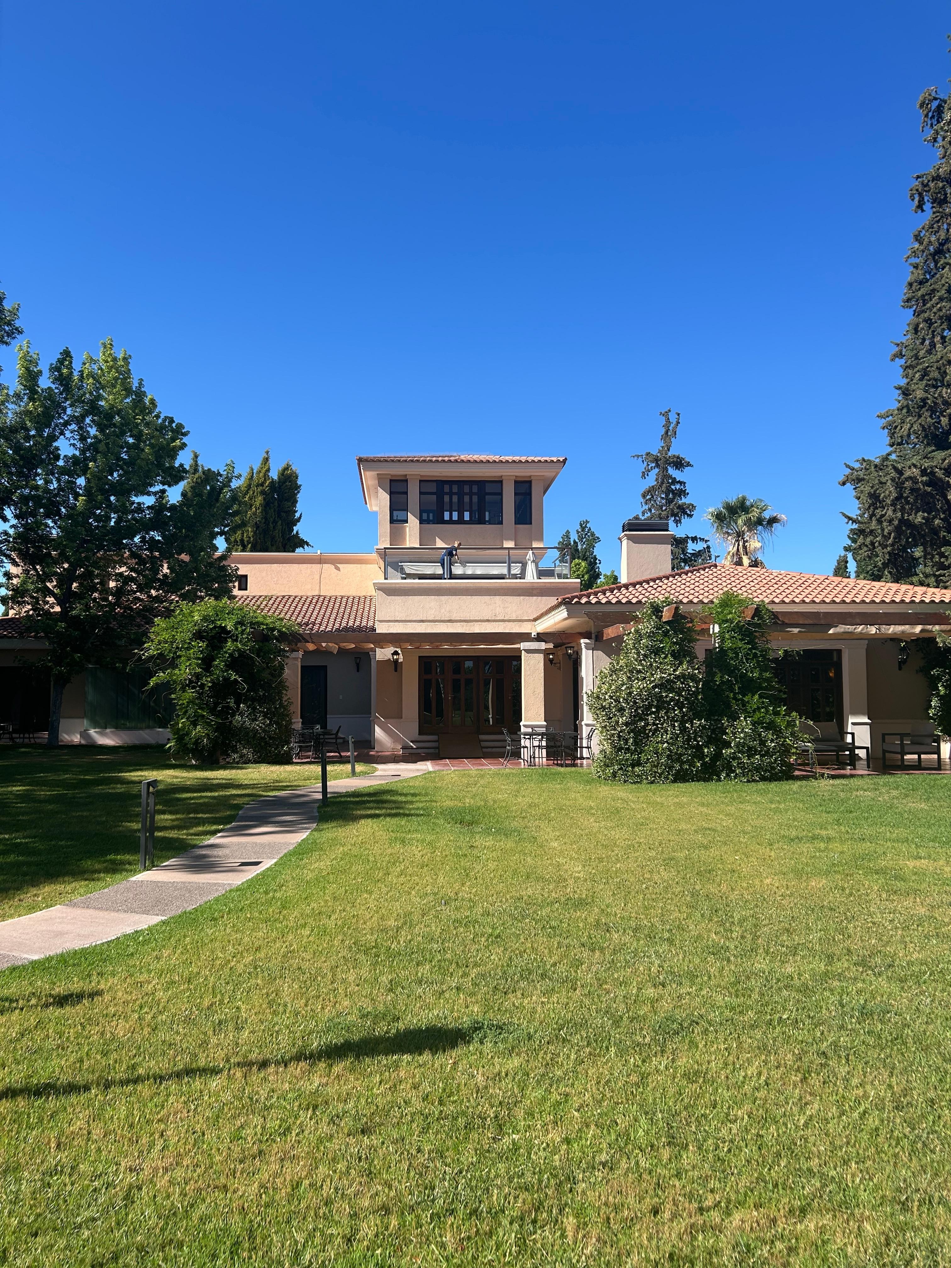 The hotel used to be a home