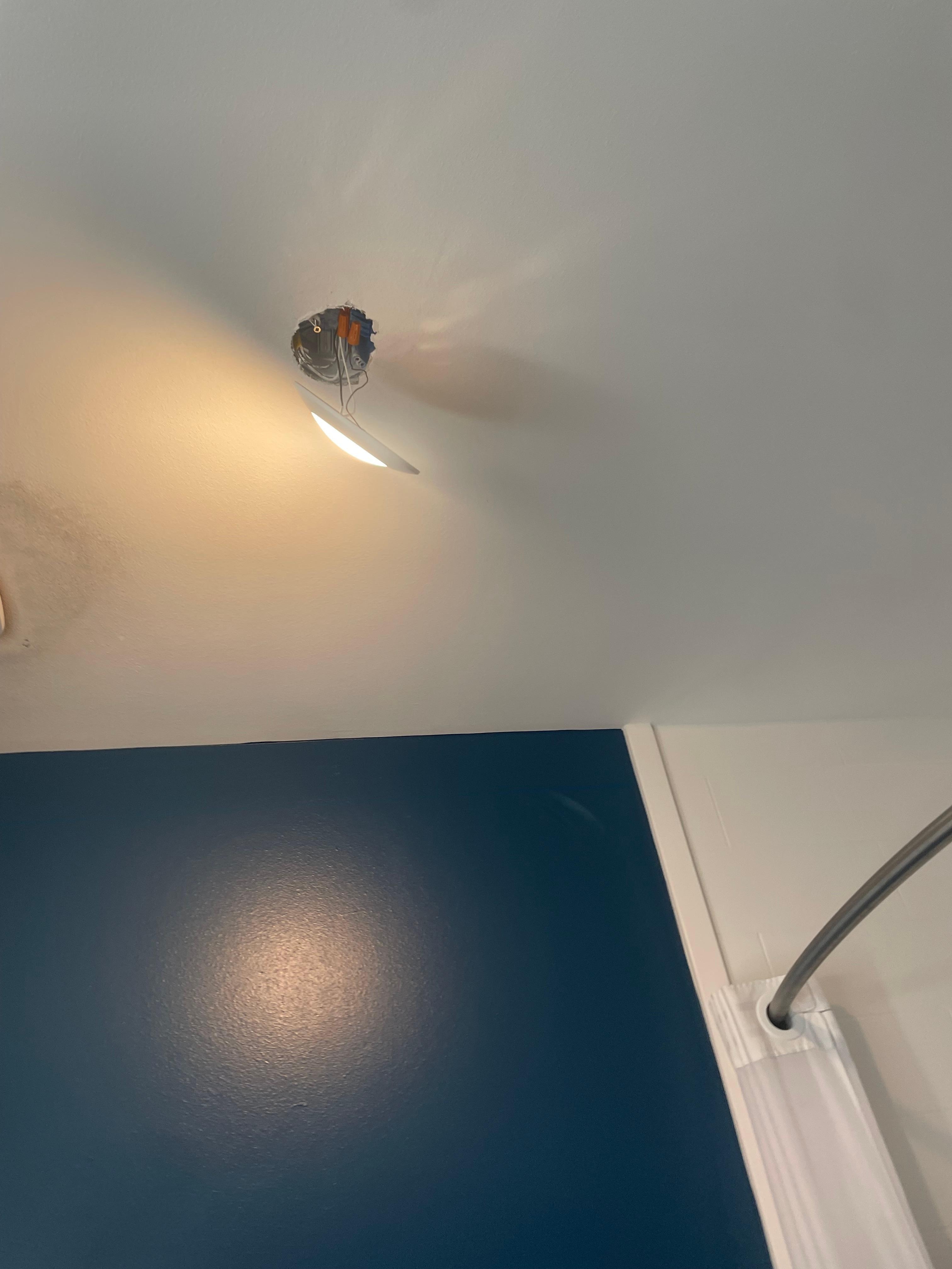 Hanging light fixture 