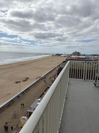 View looking towards the pier