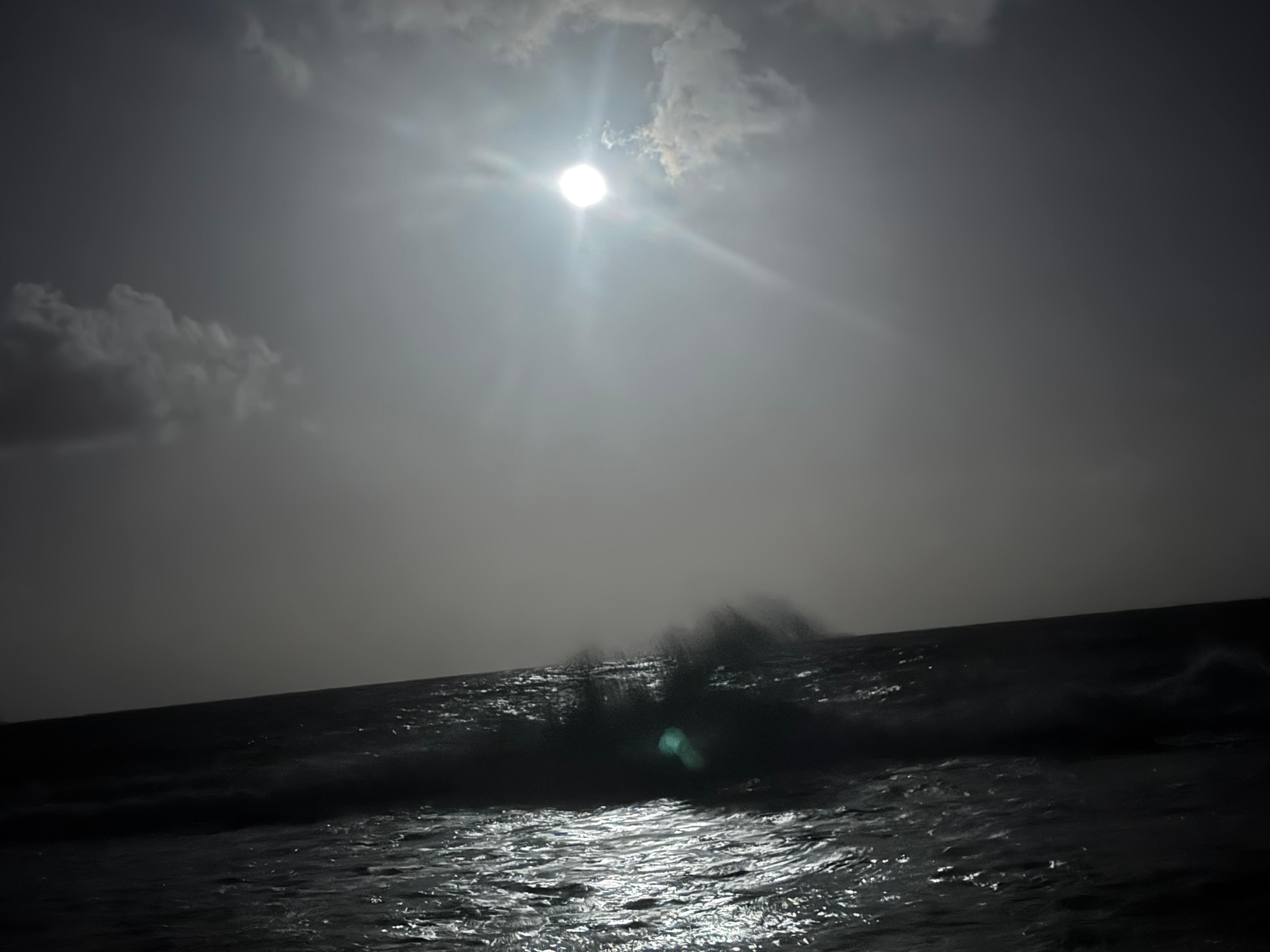 Full Moon at Bathway Beach 