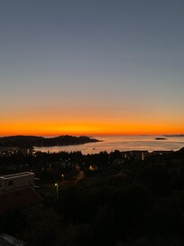 Our last sunset.