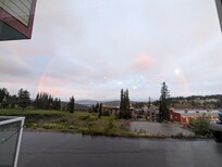Evening view after rain