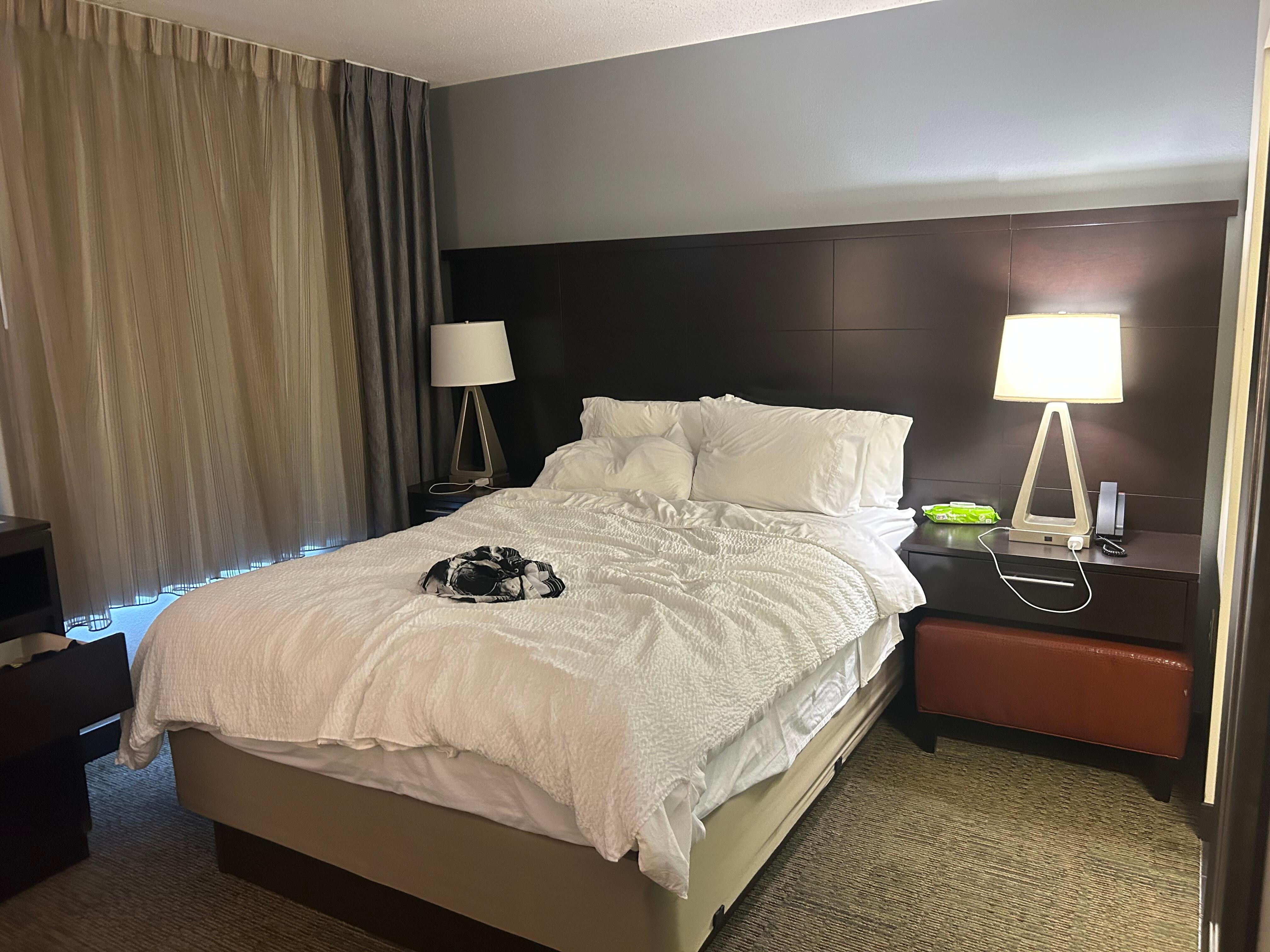 Nice, comfortable bed