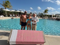 El señor Jorge nos hizo este hermoso detalle con arena de mar