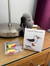 In case of noisy seagulls!