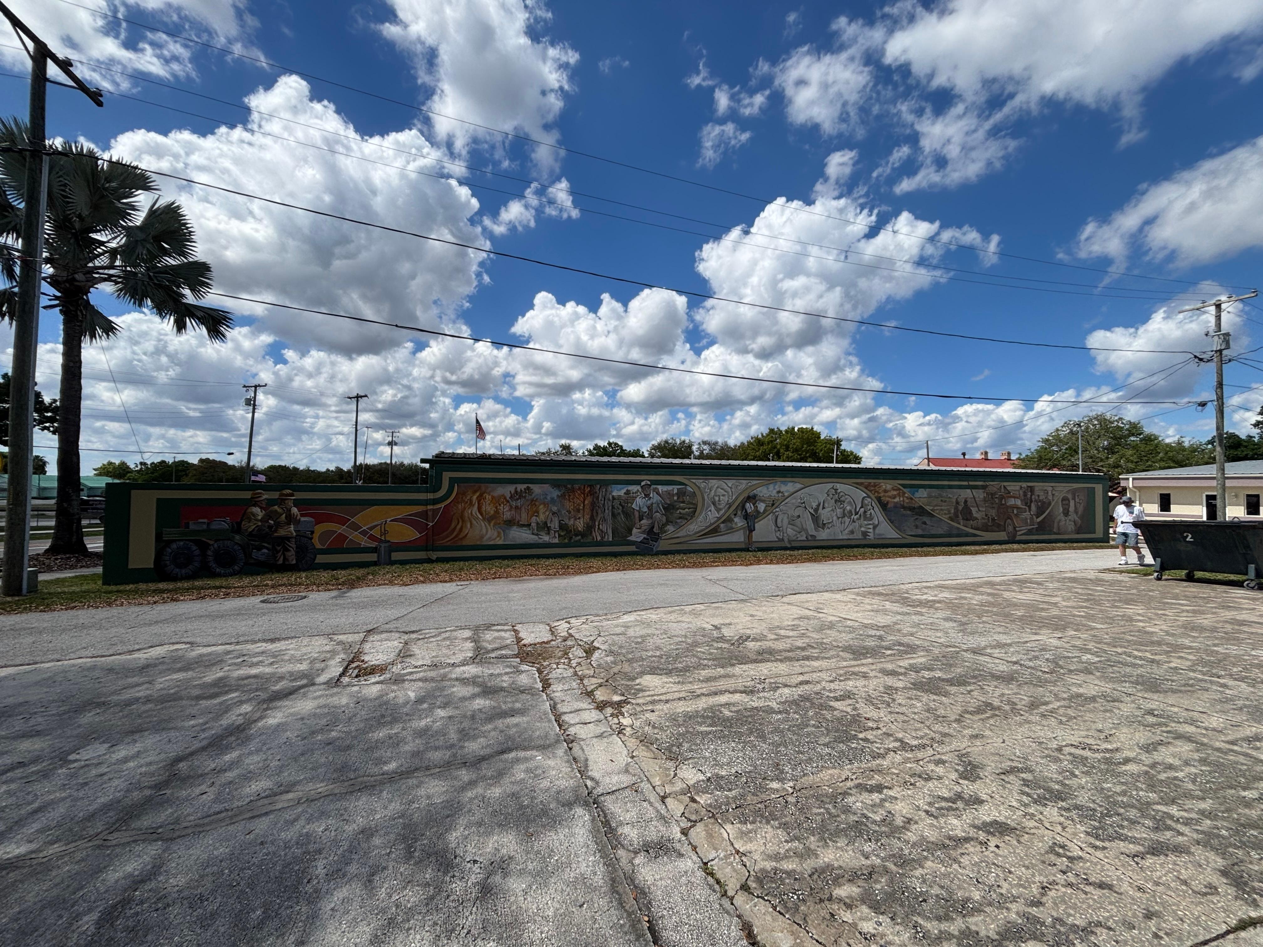 Lake Placid, Florida is known for its murals!