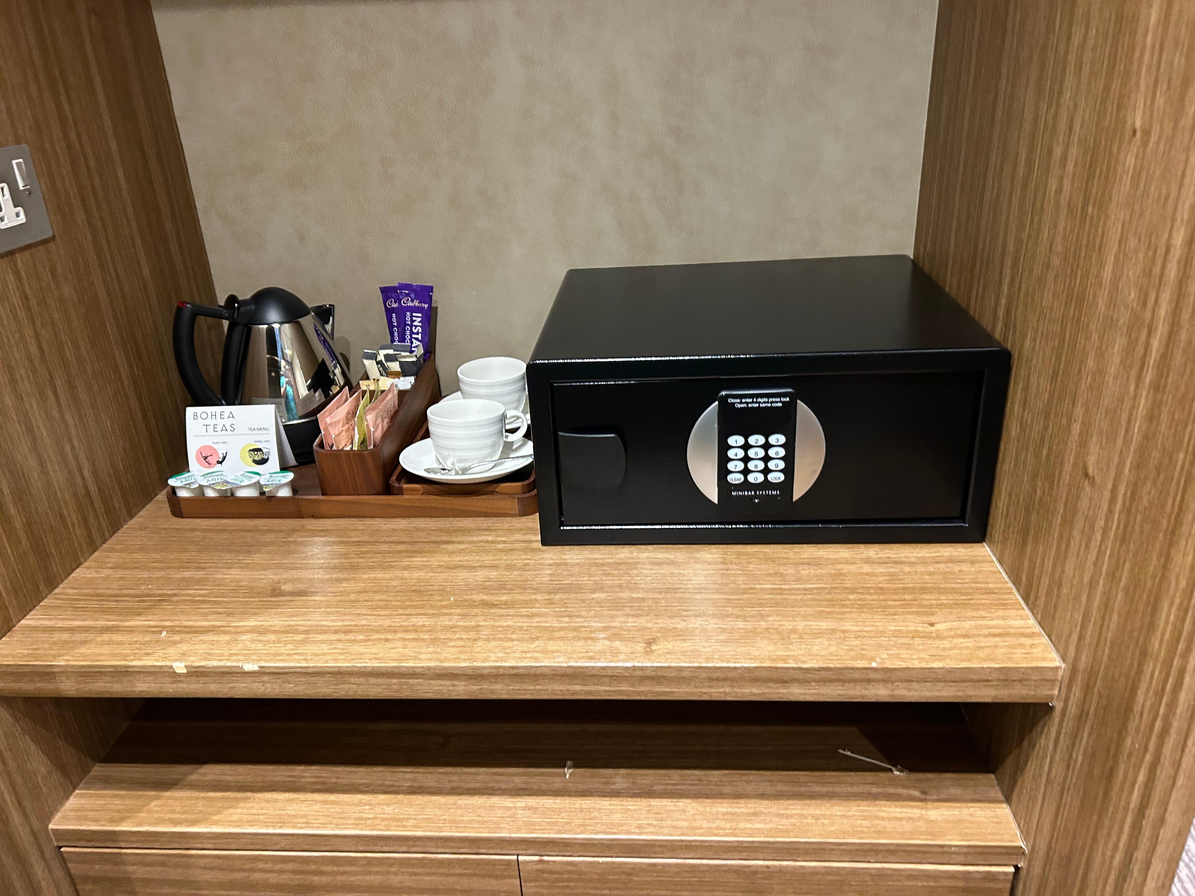Never stayed at a hotel that didn’t leave biscuits with tea and coffee. 