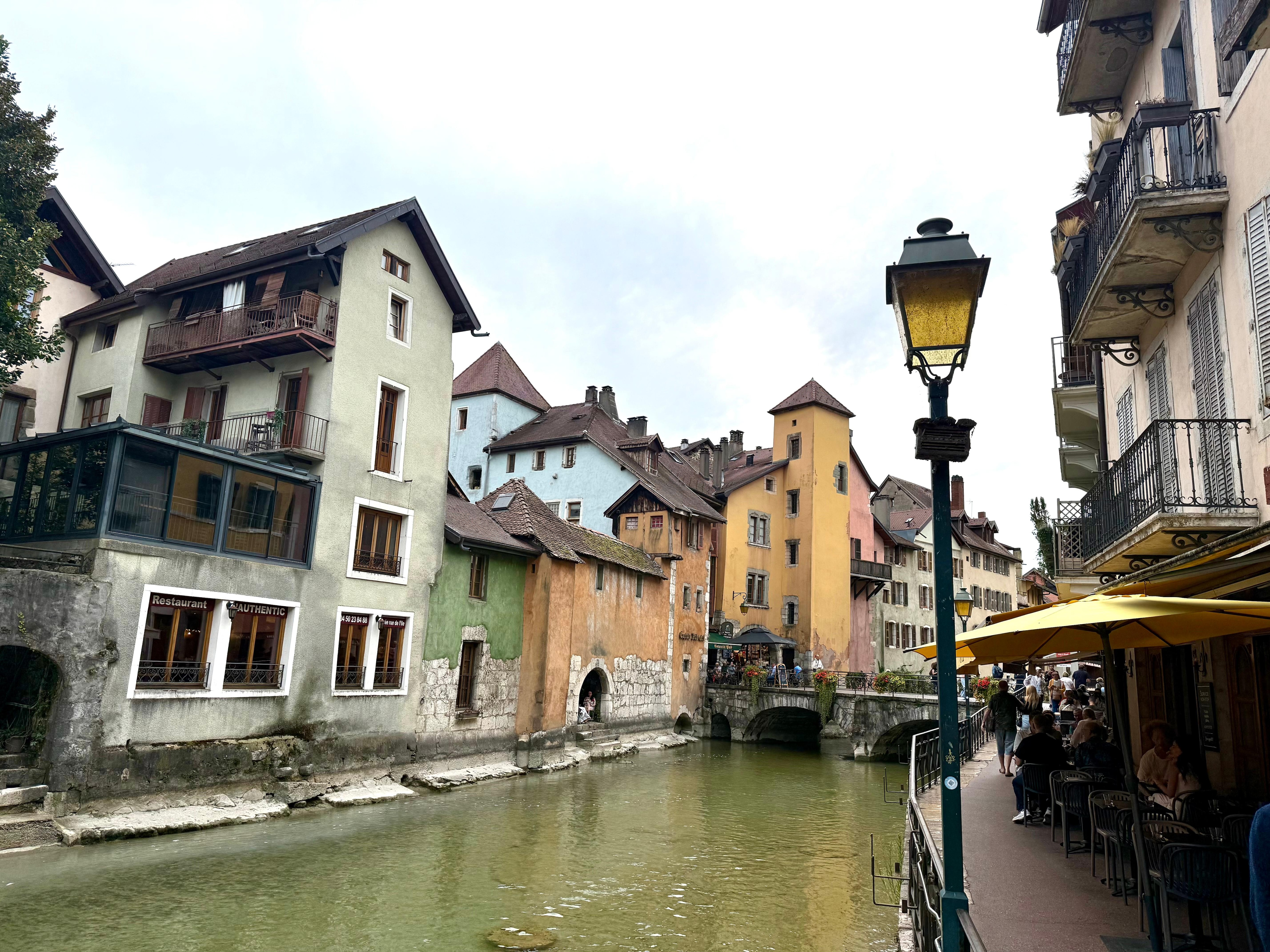 Water canals around the corner 