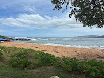 Beach in front of the condo