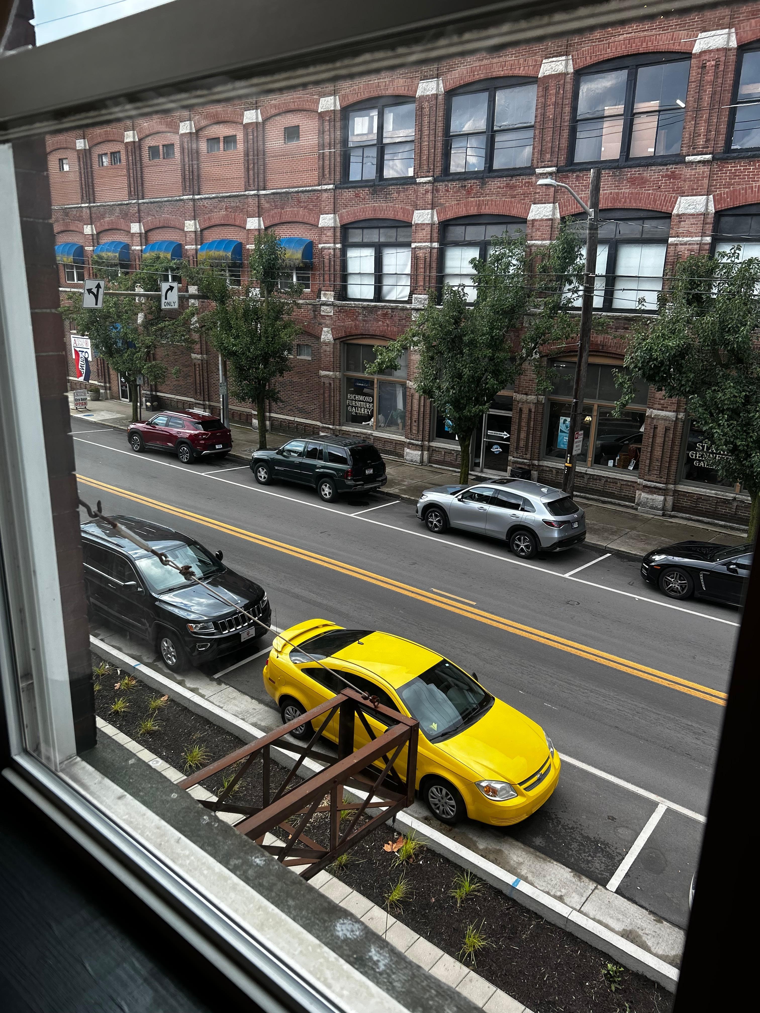 View from the front windows