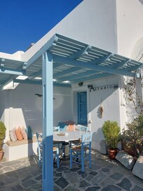 Terrasse du petit dejeuner