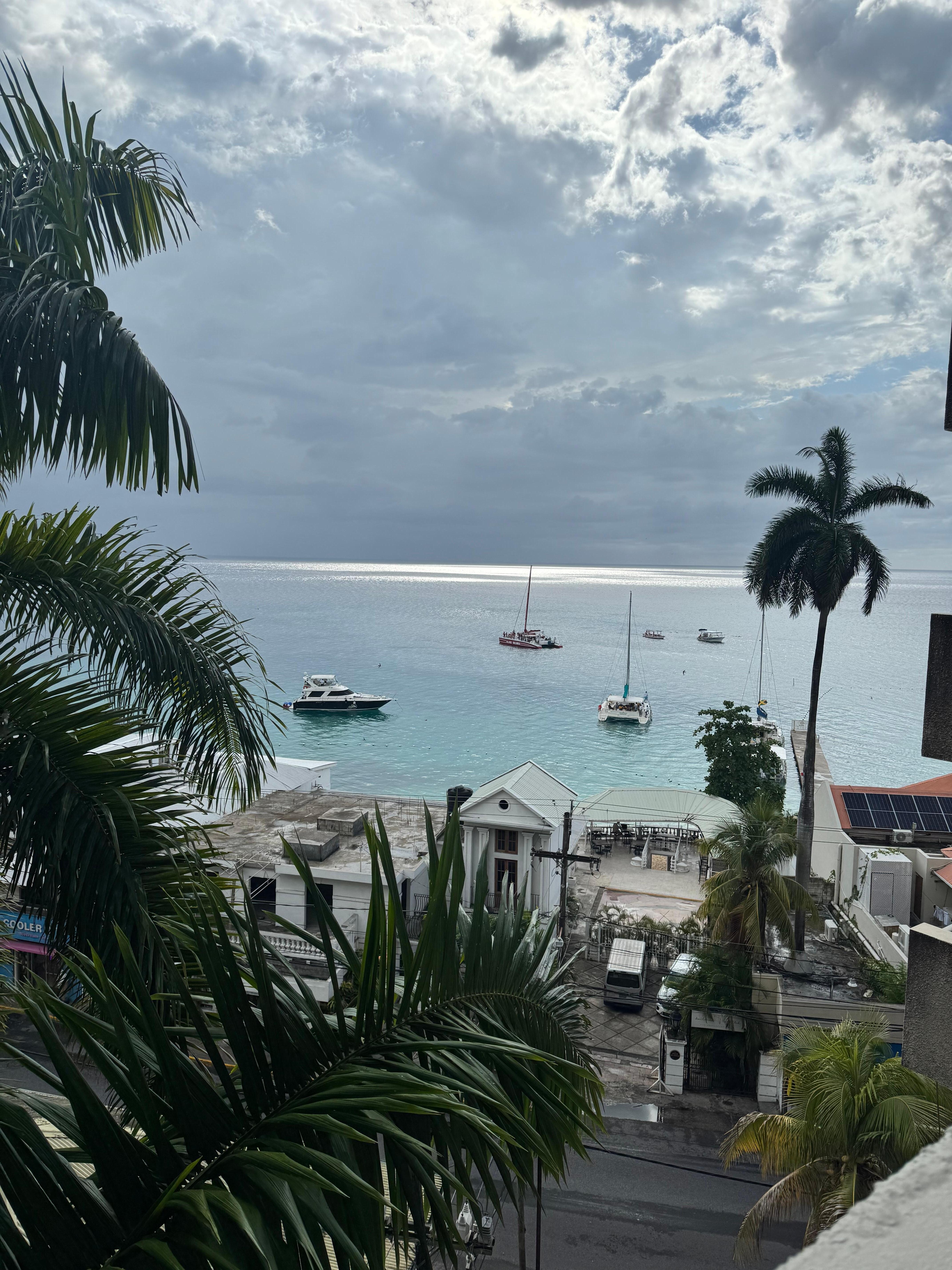View from balcony 