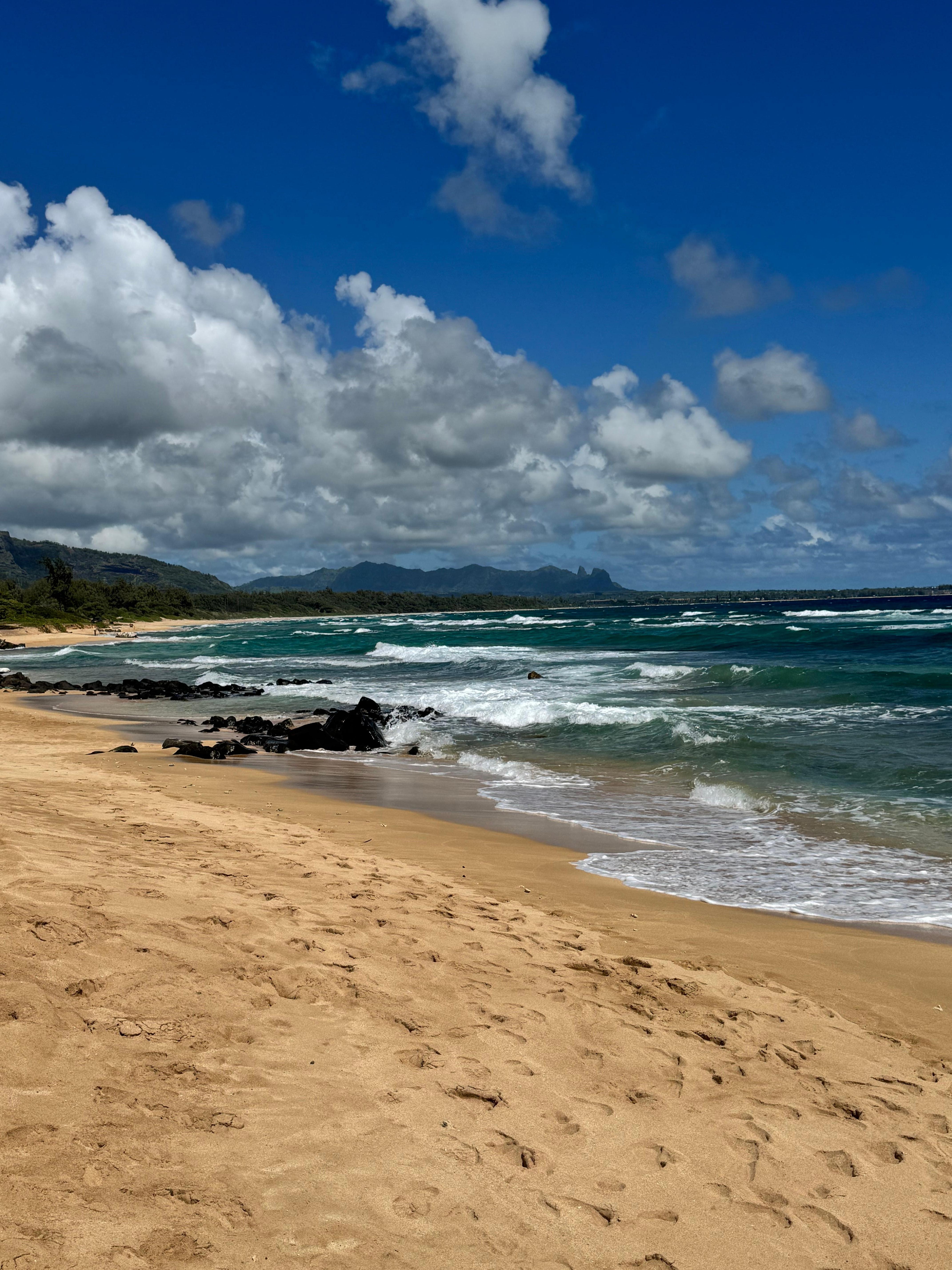 Beach walk in front of condo