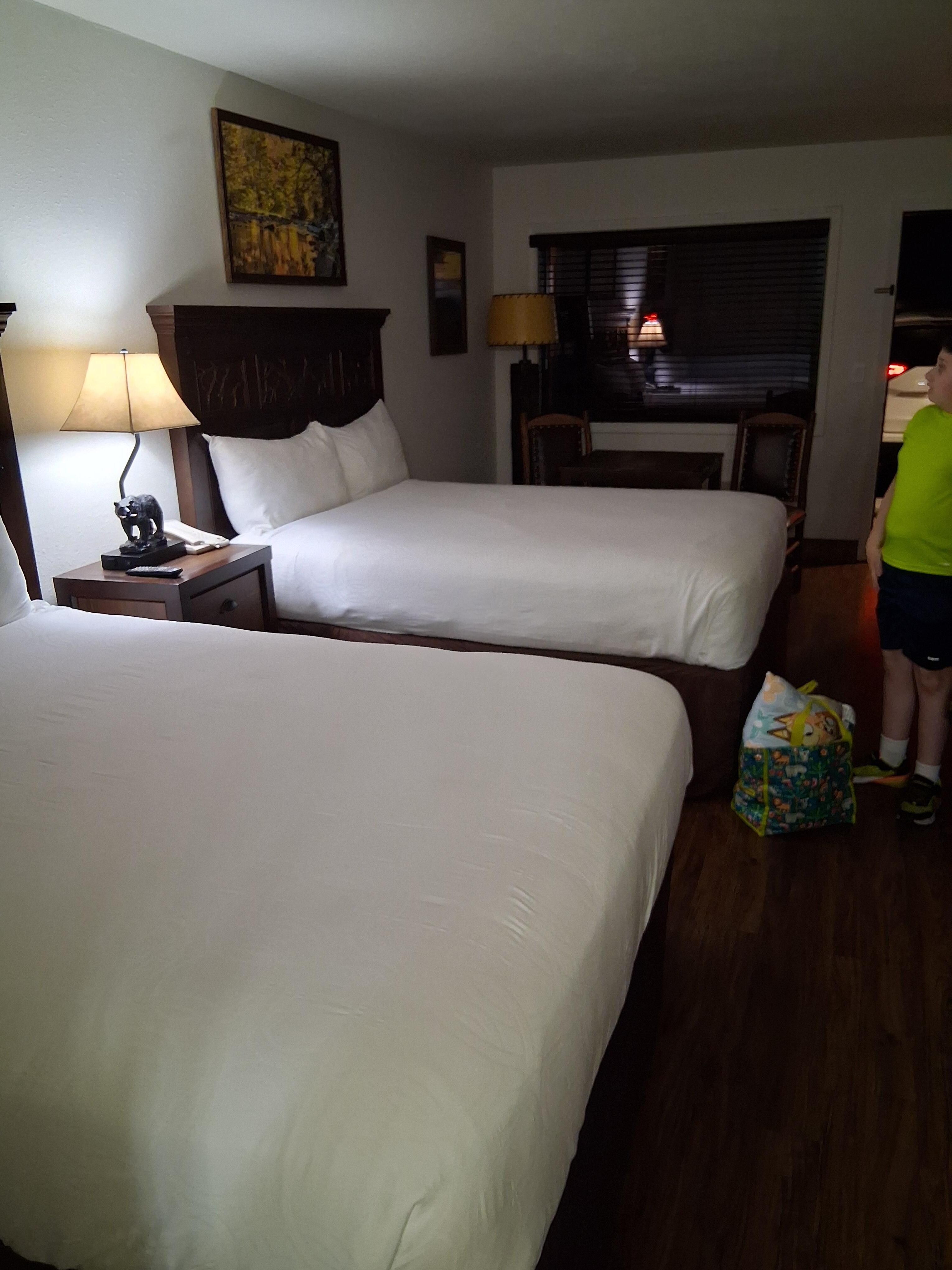 This was our room. 
