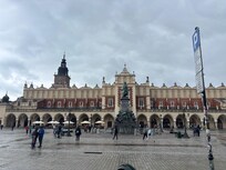 The main square - pretty much the view from the room.