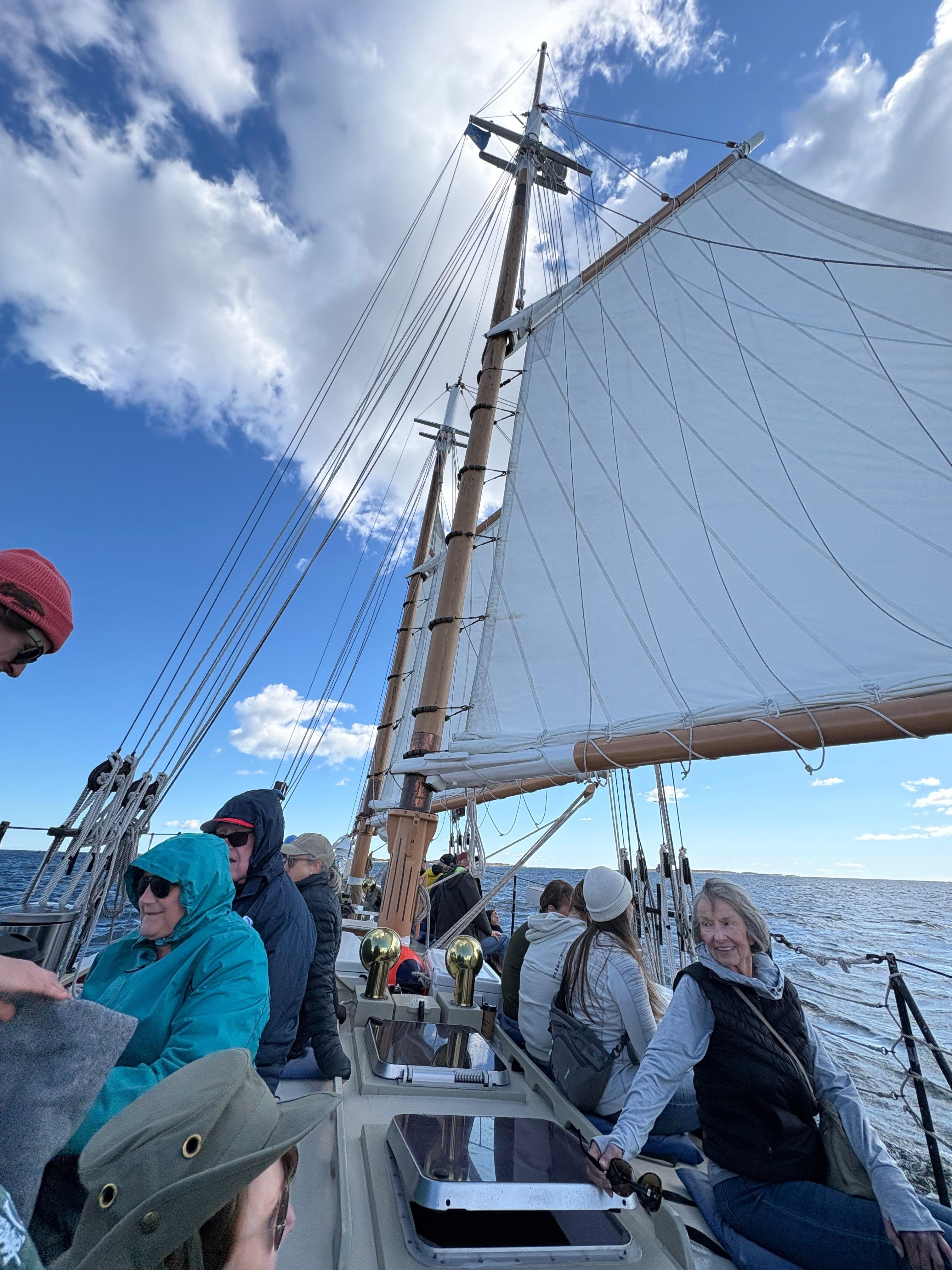 Great day sailing on the Eastwind