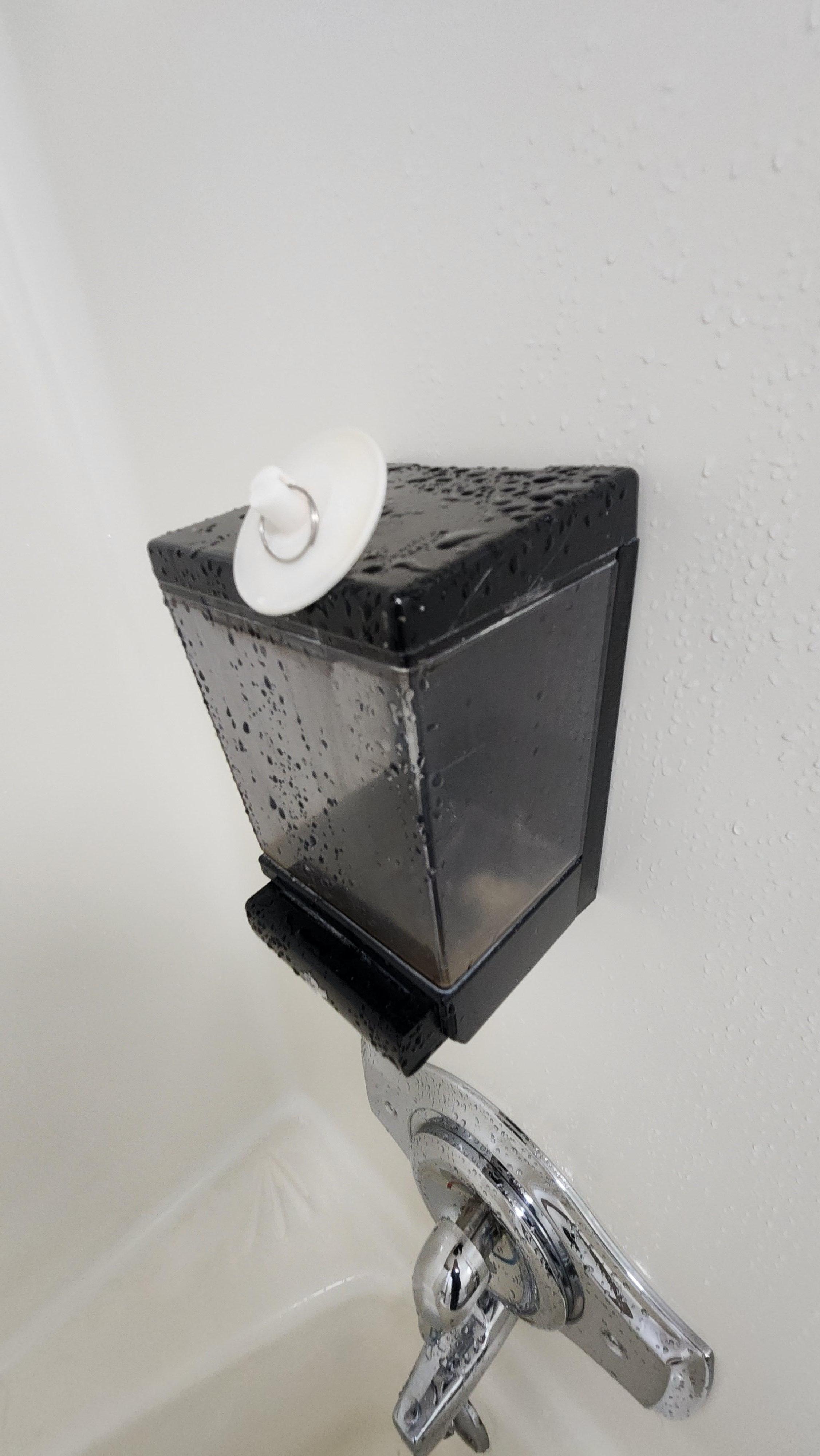 Dirty soap dispenser 