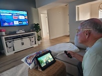 Smart TV, if you know how to connect to your apps, we did fine