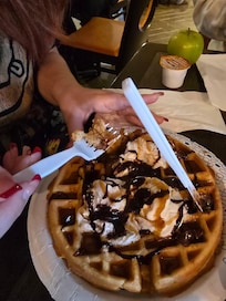 My daughters breakfast at the Hampton for her sweet 16