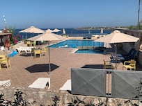 Swimming pool by day.