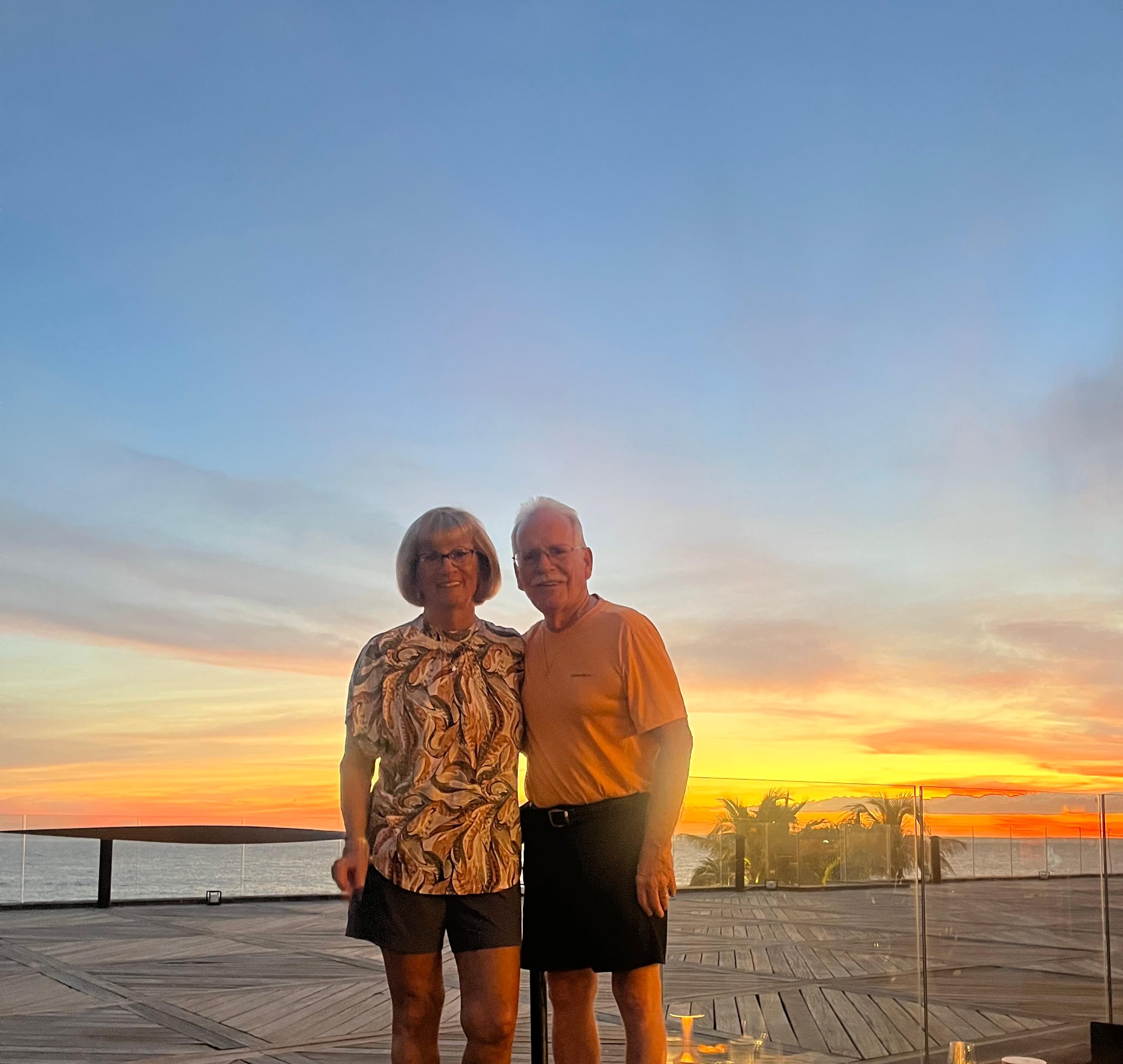 Dinner at the sreakhouse