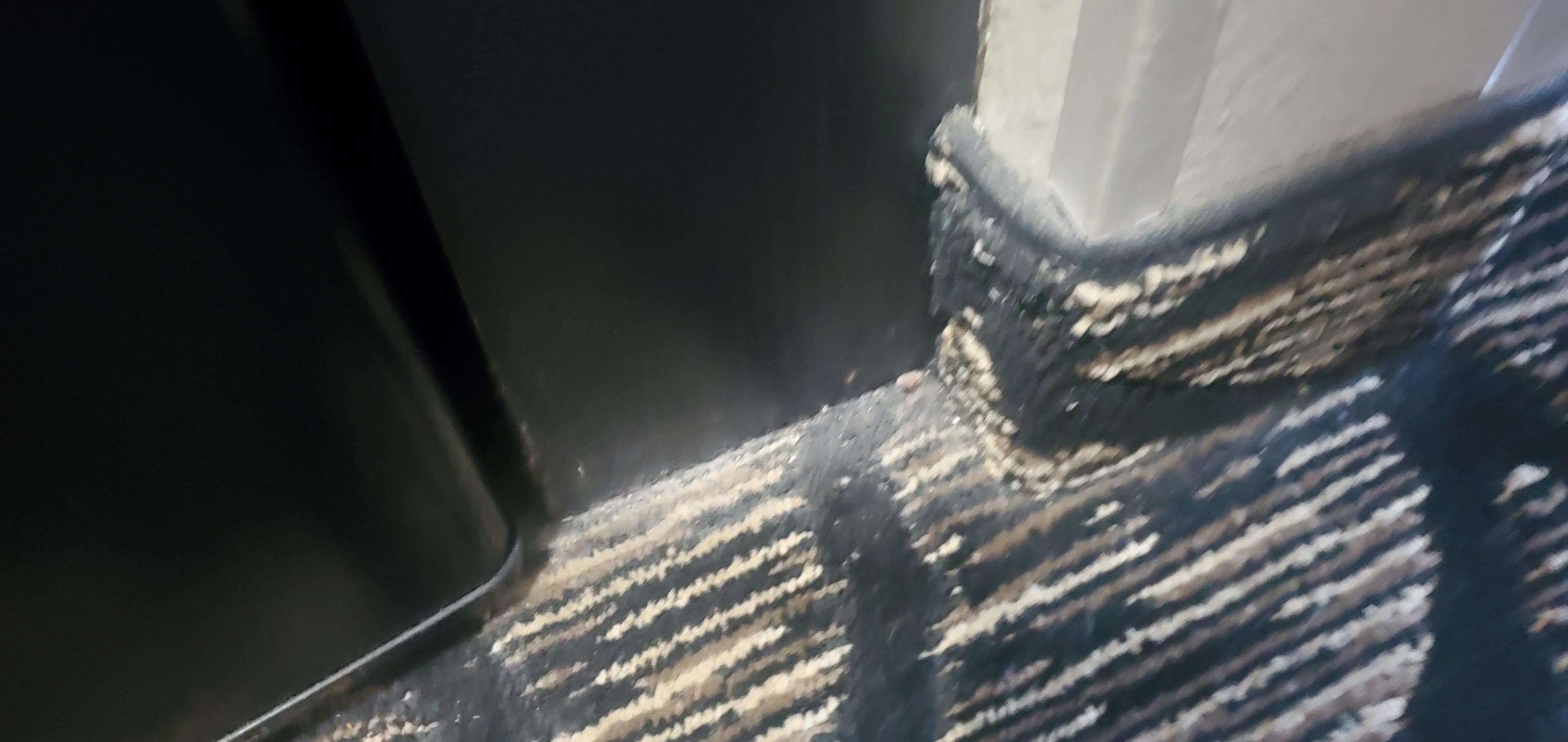 Deep cleaning needs to be done in the rooms.