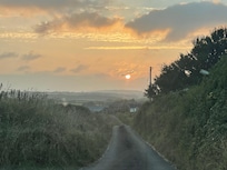 The White House at the bottom of the lane is wharf cottage.