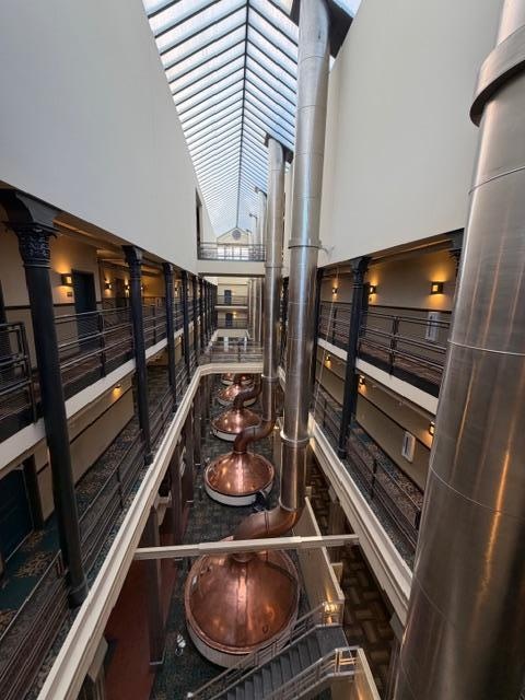 Inside of the Hotel from our floor. 